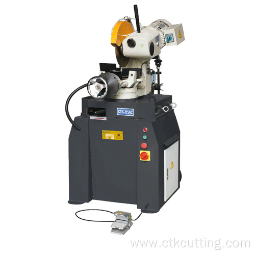 Semi-automatic saw pipe cutting machine